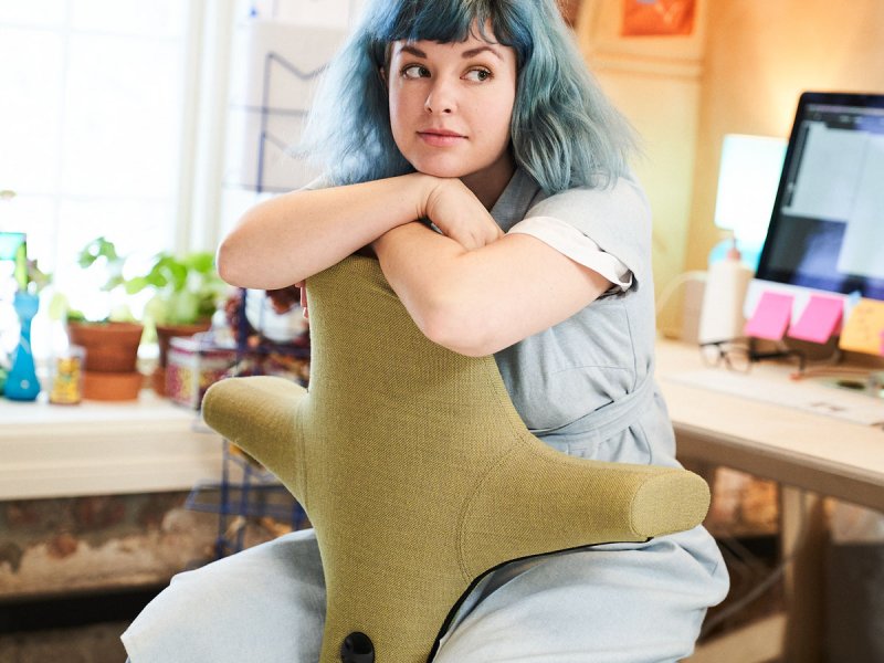 Kancelářská židle pro studenta HAG Capisco v originálním designu